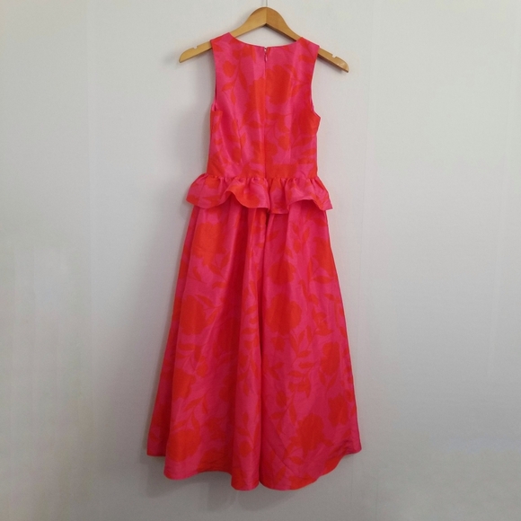 Kate Spade Pink Floral Midi Dress - Picture 5 of 10